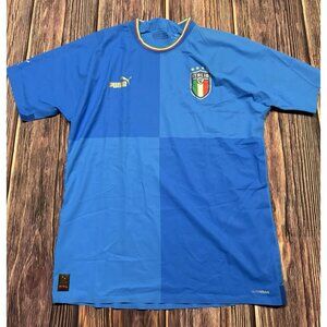 Italy 22/23 Home Puma Authentic Pro Soccer Jersey Ultra Weave 765670-01 XL NWT